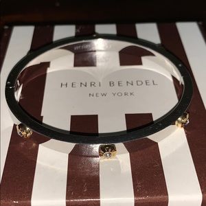 Henri Bender silver and gold bangle